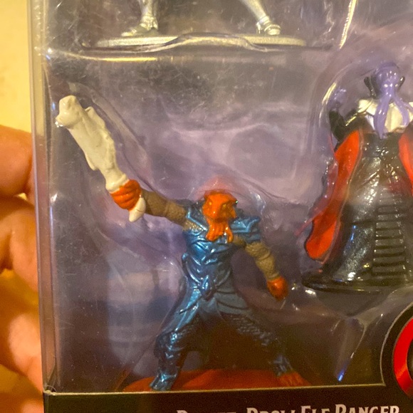 Dungeons & Dragons 4 Die Casts Elf Ranger, Cleric, Human Fighter & Mind Flayer - Picture 9 of 9